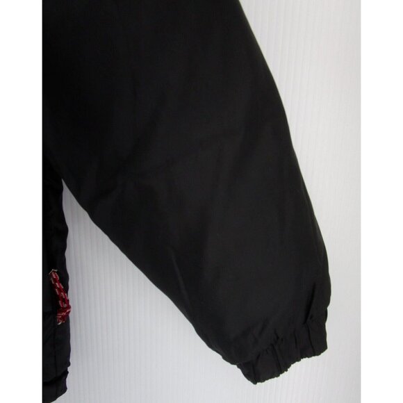 LL Bean Jacket Medium Red Goose Down Reversible Puffer Quilted * - Picture 16 of 16